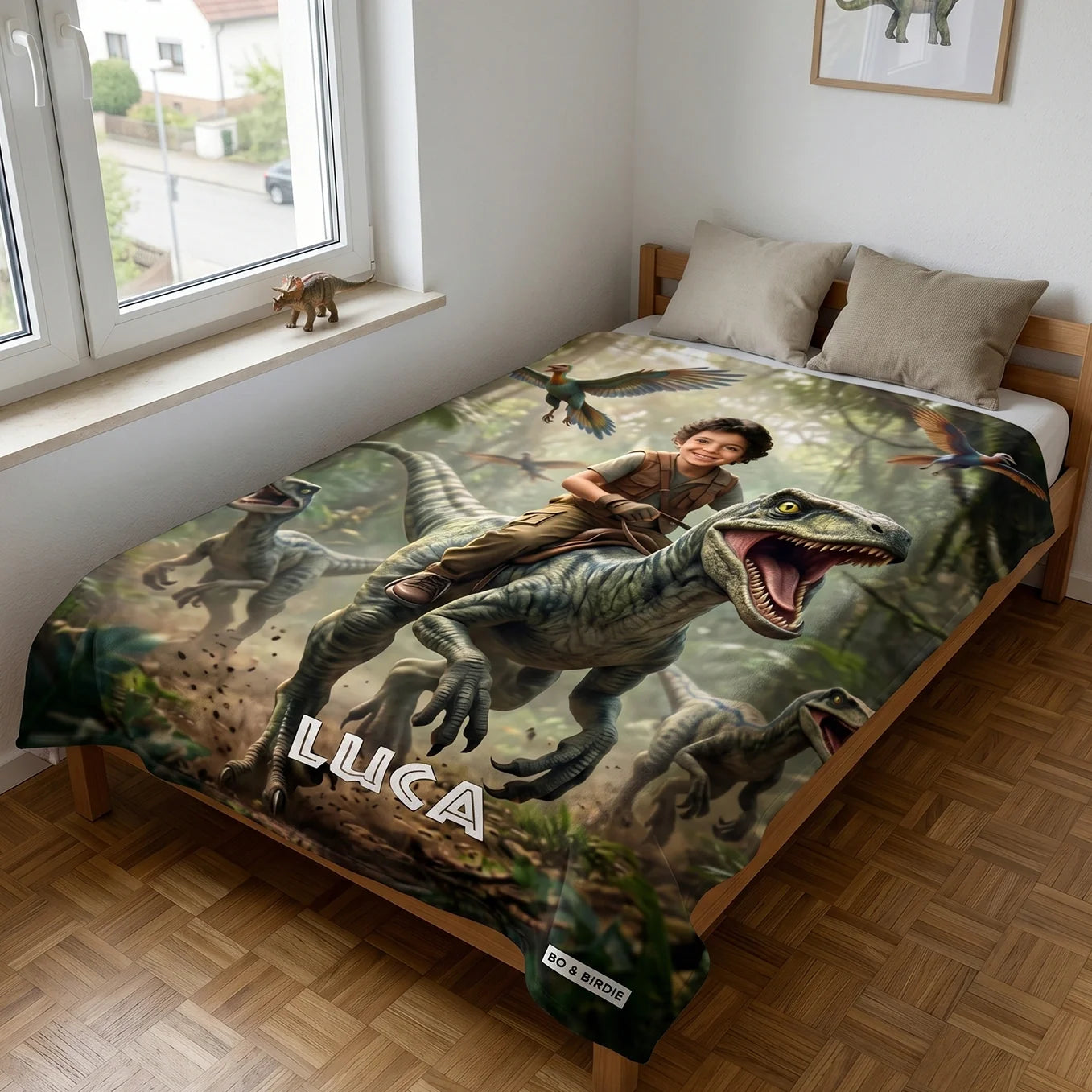 Couverture personnalisée Dino