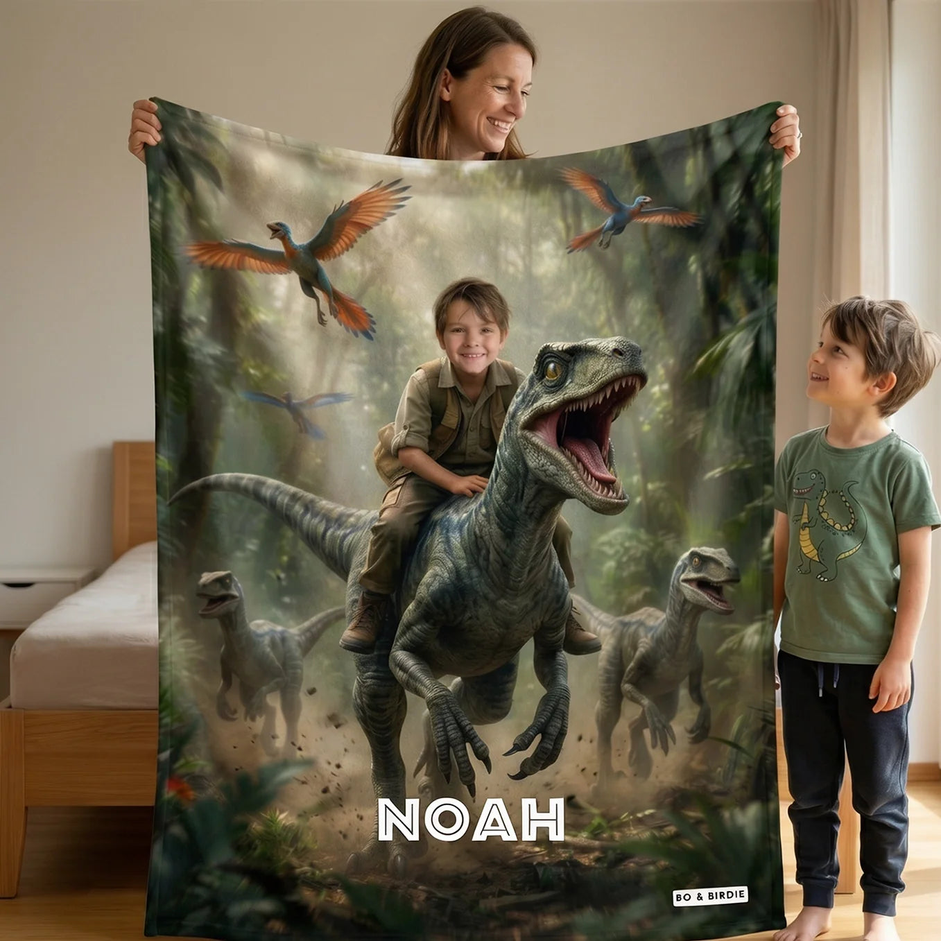 Couverture personnalisée Dino